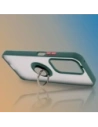 Hurtownia GSM - Etui z uchwytem na palec Bizon Case Hybrid Ring do Honor 200 Lite przydymione z ciemnozieloną ramką - BIZ6948 - {ean13} - Hurt