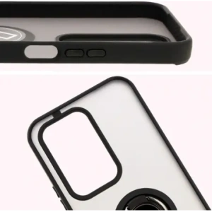 Hurtownia GSM - Bizon Case Hybrid Ring Honor 200 Lite fumuriu cu un cadru negru - BIZ6949 - {ean13} - Hurt