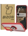 Hurtownia GSM - Etui z uchwytem na palec Bizon Case Hybrid Ring do Honor 200 Lite przydymione z czerwoną ramką - BIZ6950 - {ean13} - Hurt