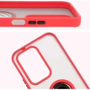 Hurtownia GSM - Bizon Case Hybrid Ring Honor 200 Lite fumuriu cu un cadru roșu - BIZ6950 - {ean13} - Hurt