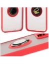 Hurtownia GSM - Etui z uchwytem na palec Bizon Case Hybrid Ring do Honor 200 Lite przydymione z czerwoną ramką - BIZ6950 - {ean13} - Hurt