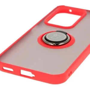Hurtownia GSM - Bizon Case Hybrid Ring Honor 200 Lite fumuriu cu un cadru roșu - BIZ6950 - {ean13} - Hurt