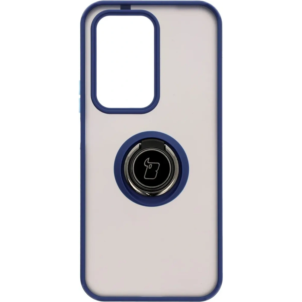 Hurtownia GSM - Bizon Case Hybrid Ring Honor 200 Lite fumuriu cu un cadru bleu marin - BIZ6951 - {ean13} - Hurt
