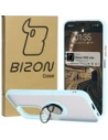 Hurtownia GSM - Bizon Case Hybrid Ring Honor 200 Lite fumuriu cu un cadru albastru deschis - BIZ6952 - {ean13} - Hurt