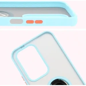 Hurtownia GSM - Bizon Case Hybrid Ring Honor 200 Lite fumuriu cu un cadru albastru deschis - BIZ6952 - {ean13} - Hurt