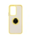 Hurtownia GSM - Bizon Case Hybrid Ring Honor 200 Lite fumuriu cu un cadru galben. - BIZ6953 - {ean13} - Hurt