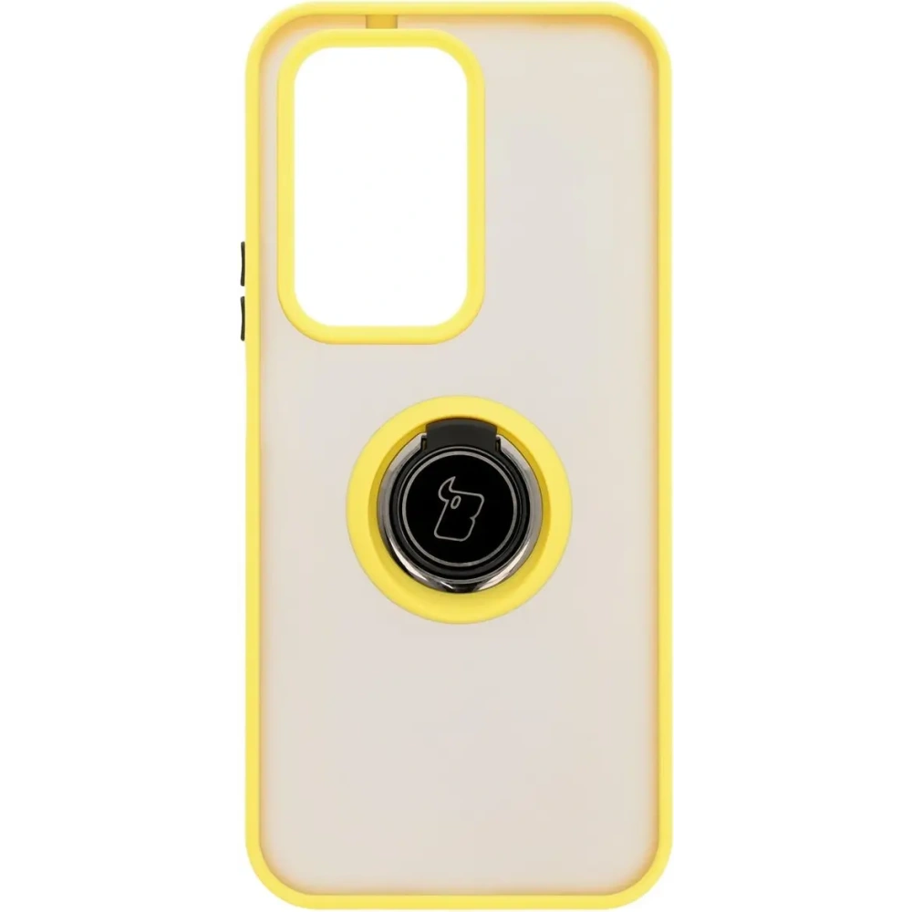 Hurtownia GSM - Bizon Case Hybrid Ring Honor 200 Lite fumuriu cu un cadru galben. - BIZ6953 - {ean13} - Hurt