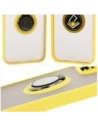 Hurtownia GSM - Bizon Case Hybrid Ring Honor 200 Lite fumuriu cu un cadru galben. - BIZ6953 - {ean13} - Hurt