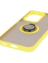 Hurtownia GSM - Bizon Case Hybrid Ring Honor 200 Lite fumuriu cu un cadru galben. - BIZ6953 - {ean13} - Hurt