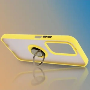 Hurtownia GSM - Bizon Case Hybrid Ring Honor 200 Lite fumuriu cu un cadru galben. - BIZ6953 - {ean13} - Hurt