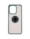 Hurtownia GSM - Etui s úchytem na prst Bizon Case Hybrid Ring pro Xiaomi Redmi 13 4G kouřové s tmavě zeleným rámečkem - BIZ6955 - {ean13} - Hurt