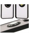 Hurtownia GSM - Bizon Case Hybrid Ring Xiaomi Redmi 13 4G fumuriu cu un cadru negru - BIZ6956 - {ean13} - Hurt