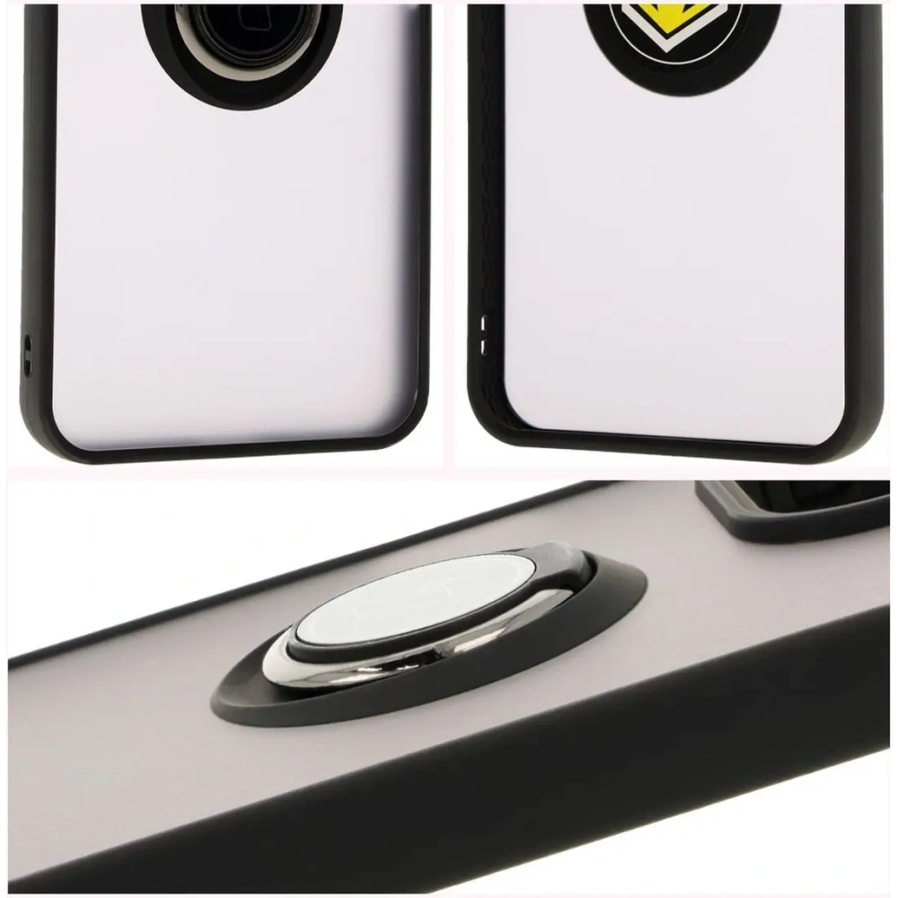 Hurtownia GSM - Bizon Case Hybrid Ring Xiaomi Redmi 13 4G rauchig mit einem schwarzen Rahmen - BIZ6956 - {ean13} - Hurt