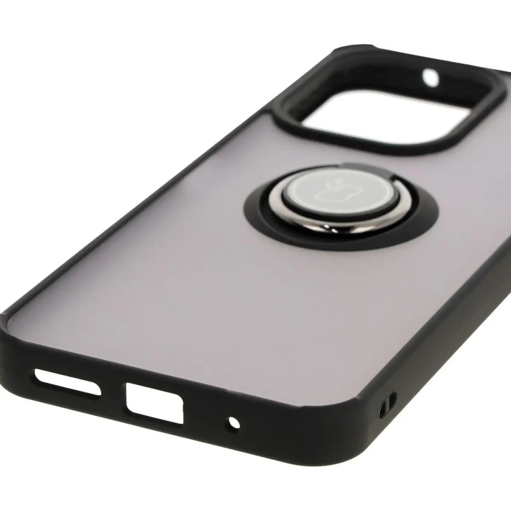 Hurtownia GSM - Bizon Case Hybrid Ring Xiaomi Redmi 13 4G rauchig mit einem schwarzen Rahmen - BIZ6956 - {ean13} - Hurt