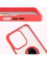 Hurtownia GSM - Bizon Case Hybrid Ring Xiaomi Redmi 13 4G rauchig mit einem roten Rahmen - BIZ6957 - {ean13} - Hurt