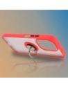 Wholesale Bizon Case Hybrid Ring Xiaomi Redmi 13 4G smoky with a red frame - BIZ6957 - {ean13} - Hurt