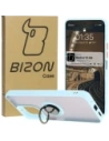 Bizon Case Hybrid Ring Xiaomi Redmi 13 4G füstös világoskék kerettel