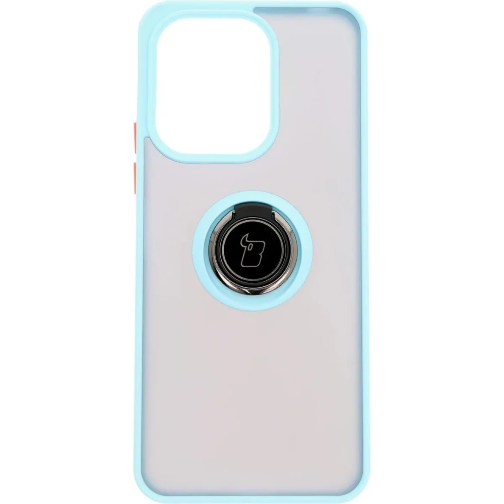 Hurtownia GSM - Bizon Case Hybrid Ring Xiaomi Redmi 13 4G füstös világoskék kerettel - BIZ6959 - {ean13} - Hurt