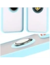 Hurtownia GSM - Etui z uchwytem na palec Bizon Case Hybrid Ring do Xiaomi Redmi 13 4G przydymione z jasnoniebieską ramką - BIZ6959 - {ean13} - Hurt