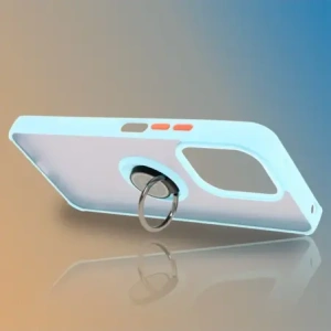Hurtownia GSM - Bizon Case Hybrid Ring Xiaomi Redmi 13 4G füstös világoskék kerettel - BIZ6959 - {ean13} - Hurt