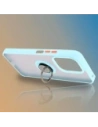 Wholesale Bizon Case Hybrid Ring Xiaomi Redmi 13 4G smoky with a light blue frame - BIZ6959 - {ean13} - Hurt