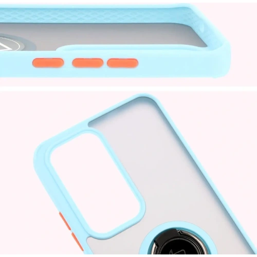 Pancerne etui Bizon Case Tur do Oppo Reno 12 jasnoniebieskie