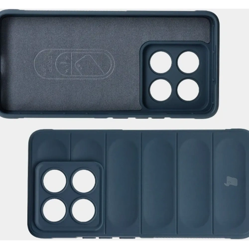 Pancerne etui Bizon Case Tur do Xiaomi 14T Pro granatowe