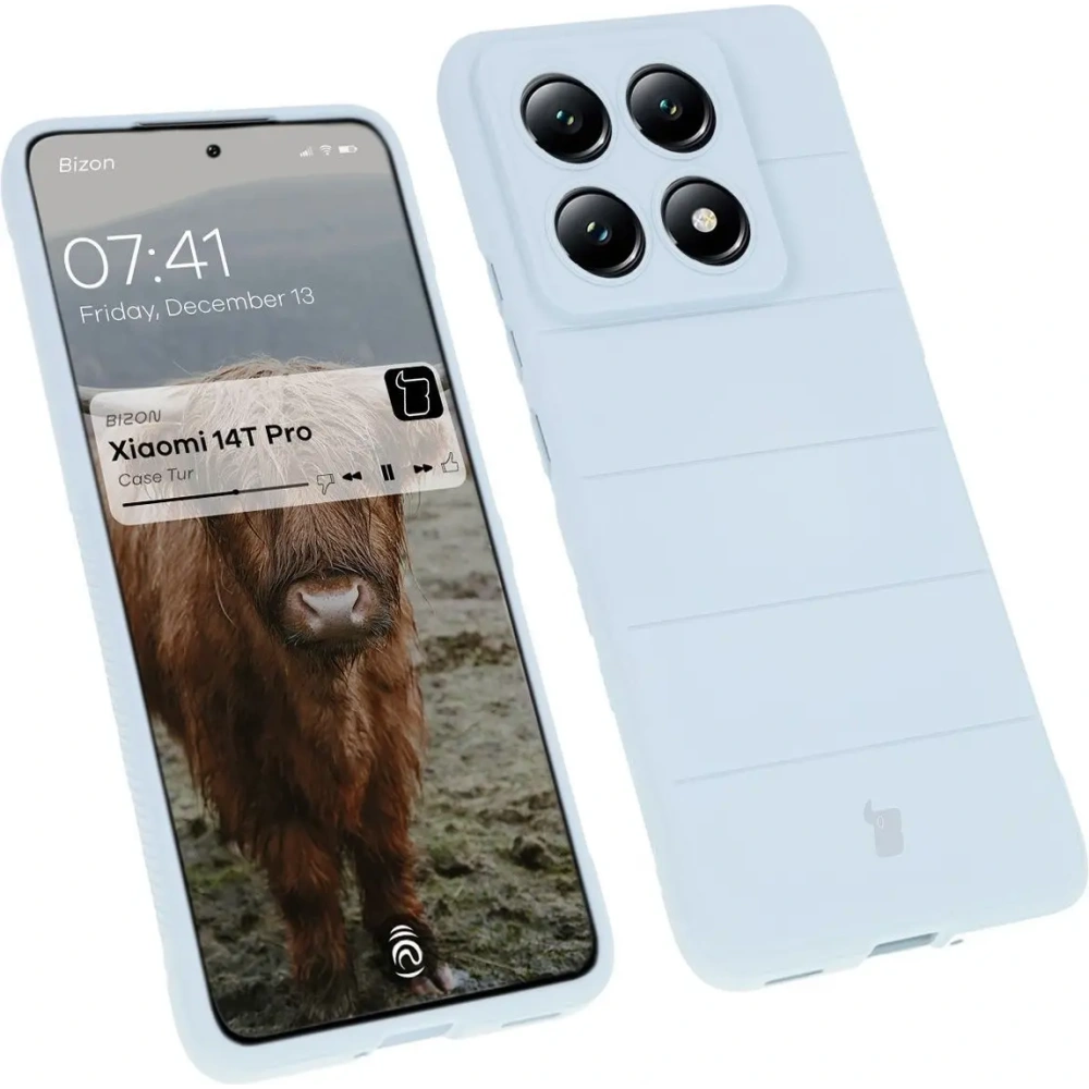 Hurtownia GSM - Pancerne etui Bizon Case Tur do Xiaomi 14T Pro jasnoniebieskie - BIZ6964 - {ean13} - Hurt