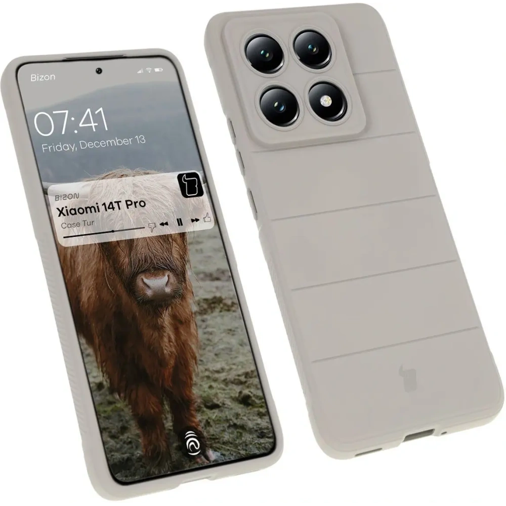 Wholesale Bizon Case Tur Xiaomi 14T Pro light grey - BIZ6965 - {ean13} - Hurt