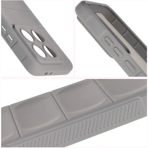 Pancerne etui Bizon Case Tur do Xiaomi 14T Pro jasnoszare