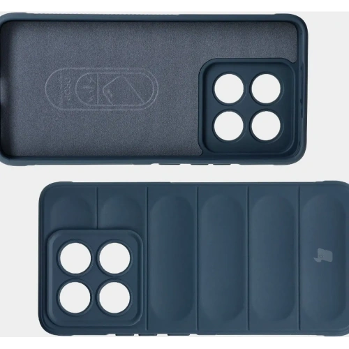 Pancerne etui Bizon Case Tur do Xiaomi 14T granatowe