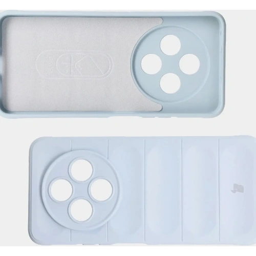 Pancerne etui Bizon Case Tur do Xiaomi Redmi 14C 4G / POCO C75 jasnoniebieskie