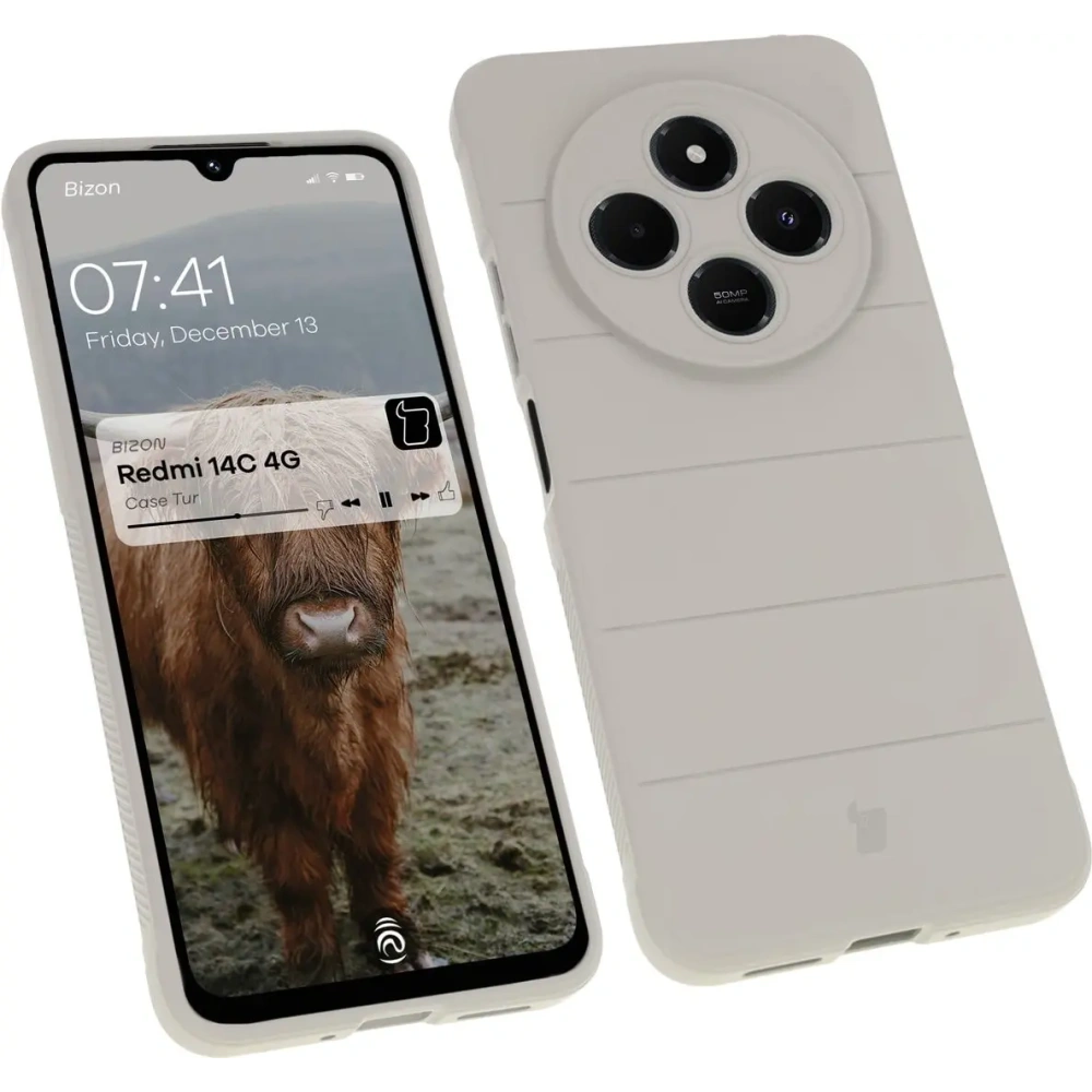 Hurtownia GSM - Bizon Case Tur Xiaomi Redmi 14C 4G / POCO C75 hellgrau - BIZ6970 - {ean13} - Hurt