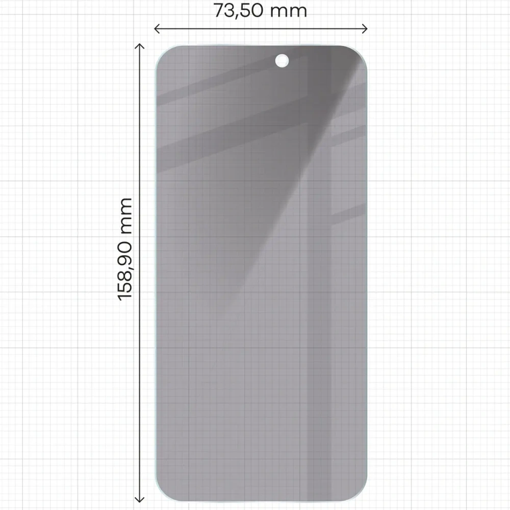 Hurtownia GSM - Bizon Glas Klarer Schatten Apple iPhone 16 Pro Max getönt - BIZ6972 - {ean13} - Hurt