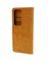 Hurtownia GSM - Etui z klapką Bizon Case Pocket do Oppo Reno 12 Pro brązowe - BIZ6973 - {ean13} - Hurt
