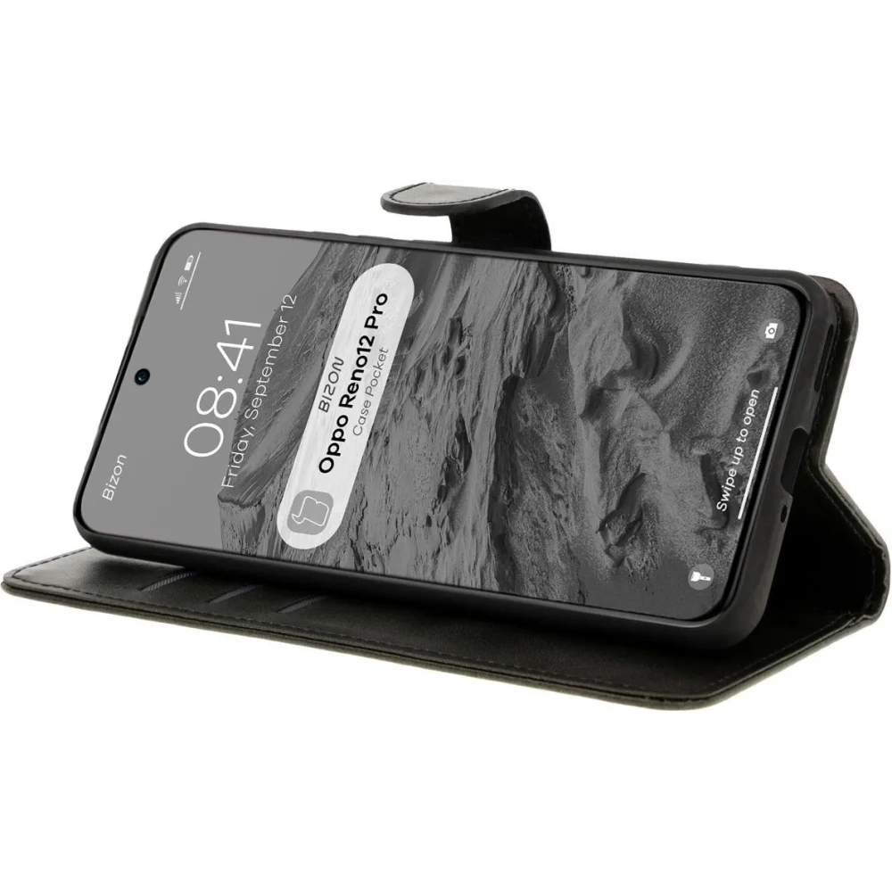 Wholesale Bizon Case Pocket Oppo Reno 12 Pro black - BIZ6974 - {ean13} - Hurt