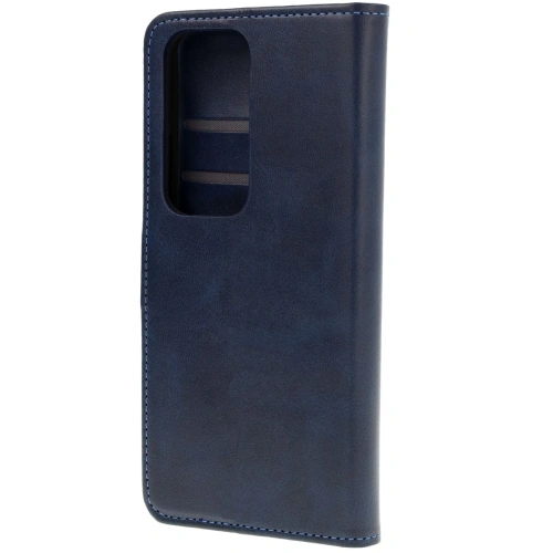 Etui z klapką Bizon Case Pocket do Oppo Reno 12 Pro granatowe