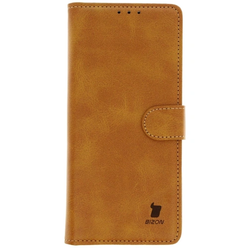 Etui z klapką Bizon Case Pocket do Xiaomi Redmi 13 4G brązowe