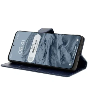 Hurtownia GSM - Bizon tok zsebbe Xiaomi Redmi 13 4G sötétkék - BIZ6978 - {ean13} - Hurt