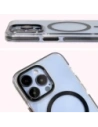 Hurtownia GSM - Etui z pierścieniem magnetickým Bizon Case Marco do Apple iPhone 13 Pro průhledné s černým rámečkem - BIZ6979 - {ean13} - Hurt