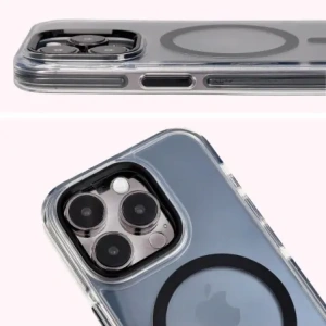 Hurtownia GSM - Bizon Case Marco Apple iPhone 15 Pro átlátszó fekete kerettel - BIZ6980 - {ean13} - Hurt