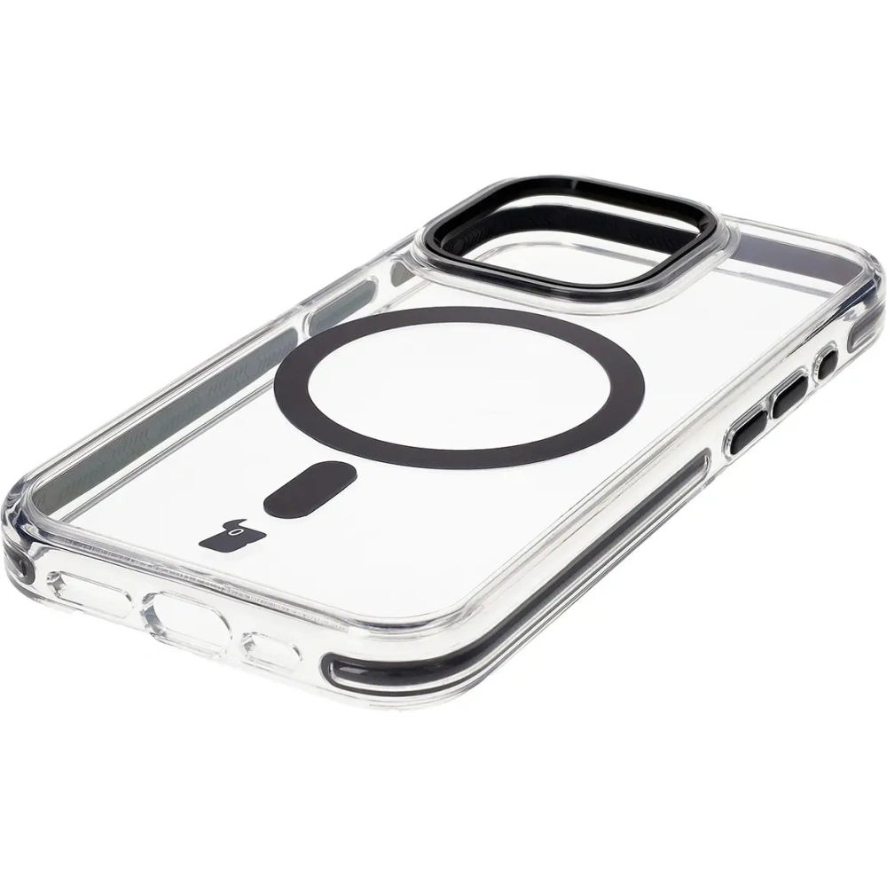 Wholesale Bizon Case Marco Apple iPhone 15 Pro clear with black frame - BIZ6980 - {ean13} - Hurt