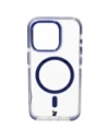 Wholesale Bizon Case Marco Apple iPhone 15 Pro clear with blue frame - BIZ6981 - {ean13} - Hurt