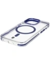 Hurtownia GSM - Etui s magnetickým kroužkem Bizon Case Marco pro Apple iPhone 15 Pro průhledné s modrým rámečkem - BIZ6981 - {ean13} - Hurt