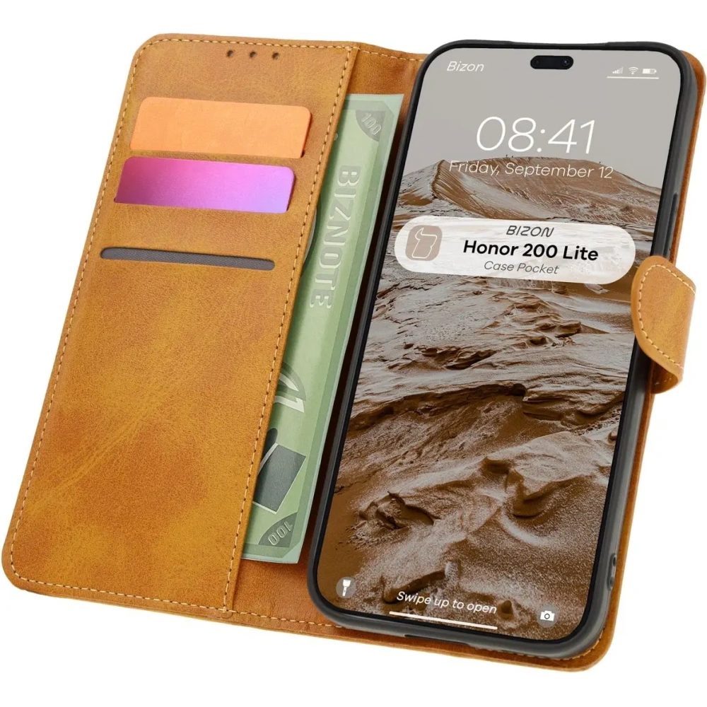 Hurtownia GSM - Bizon Case Pocket Honor 200 Lite maro - BIZ6982 - {ean13} - Hurt