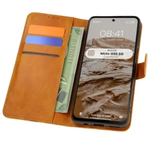 Wholesale Bizon Case Pocket Motorola Moto G55 5G brown - BIZ6985 - {ean13} - Hurt