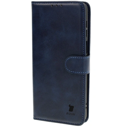 Etui z klapką Bizon Case Pocket do Motorola Moto G55 5G granatowe