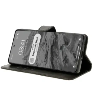Hurtownia GSM - Etui s klopou Bizon Case Pocket pro Realme GT 6 / 6T / Neo 6 / Neo 6 SE černé - BIZ6989 - {ean13} - Hurt