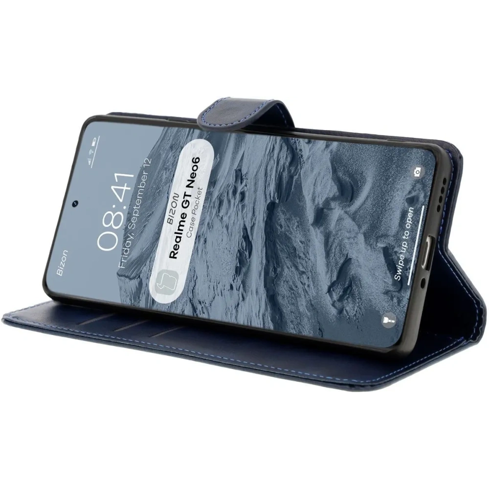 Hurtownia GSM - Husa Bizon Case pentru Realme GT 6 / 6T / Neo 6 / Neo 6 SE, albastru marin - BIZ6990 - {ean13} - Hurt