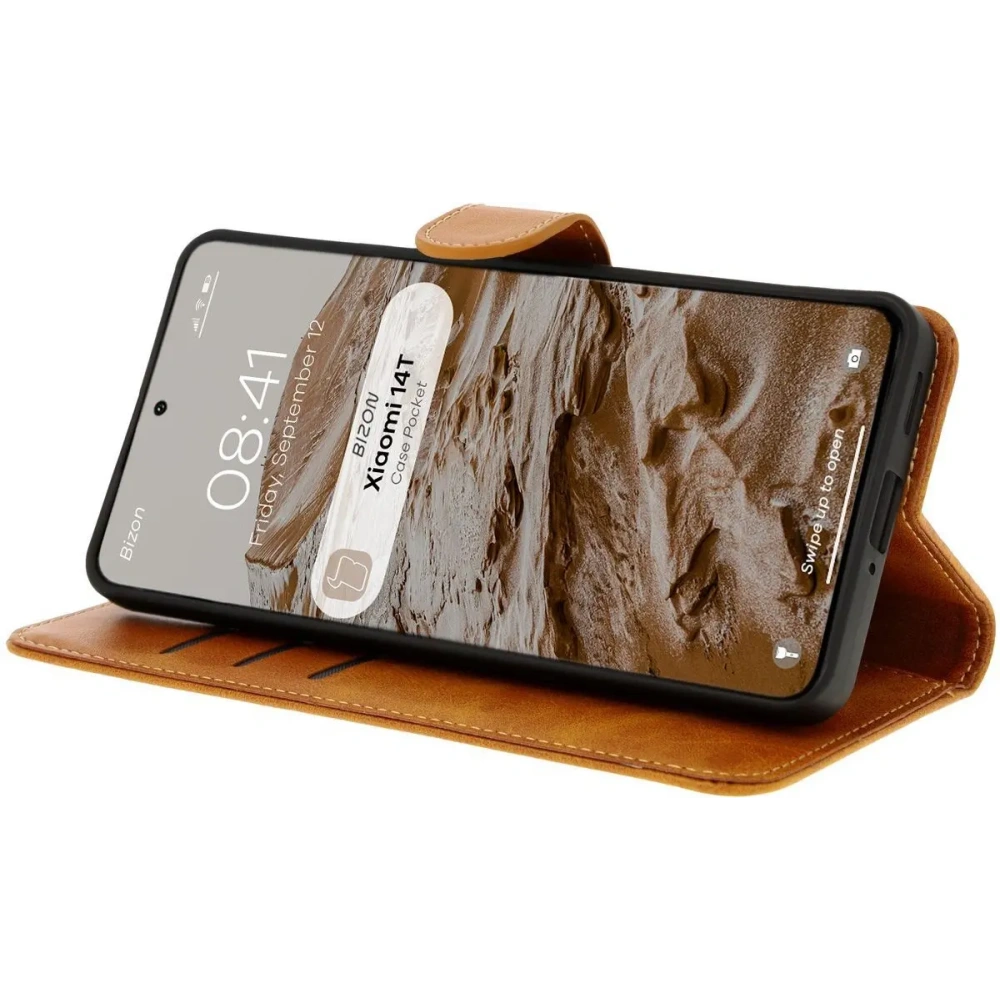 Hurtownia GSM - Bizon Case Pocket Xiaomi 14T maro - BIZ6991 - {ean13} - Hurt